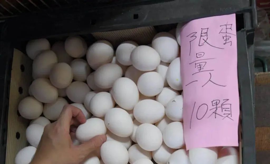 春節臨近，竟然「蛋荒」了
