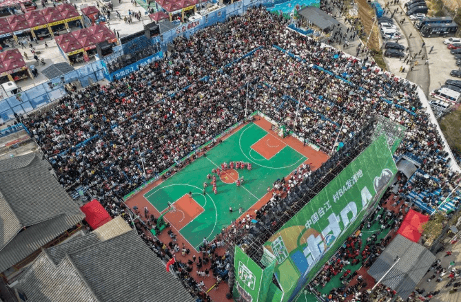 来自台湾的他在“村BA