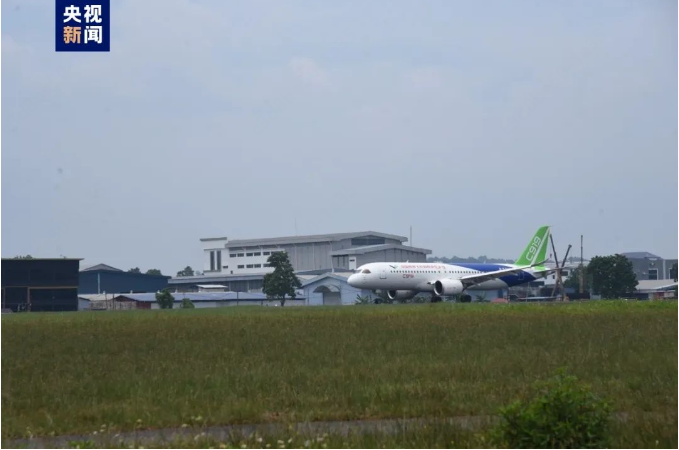 C919，首次抵达！