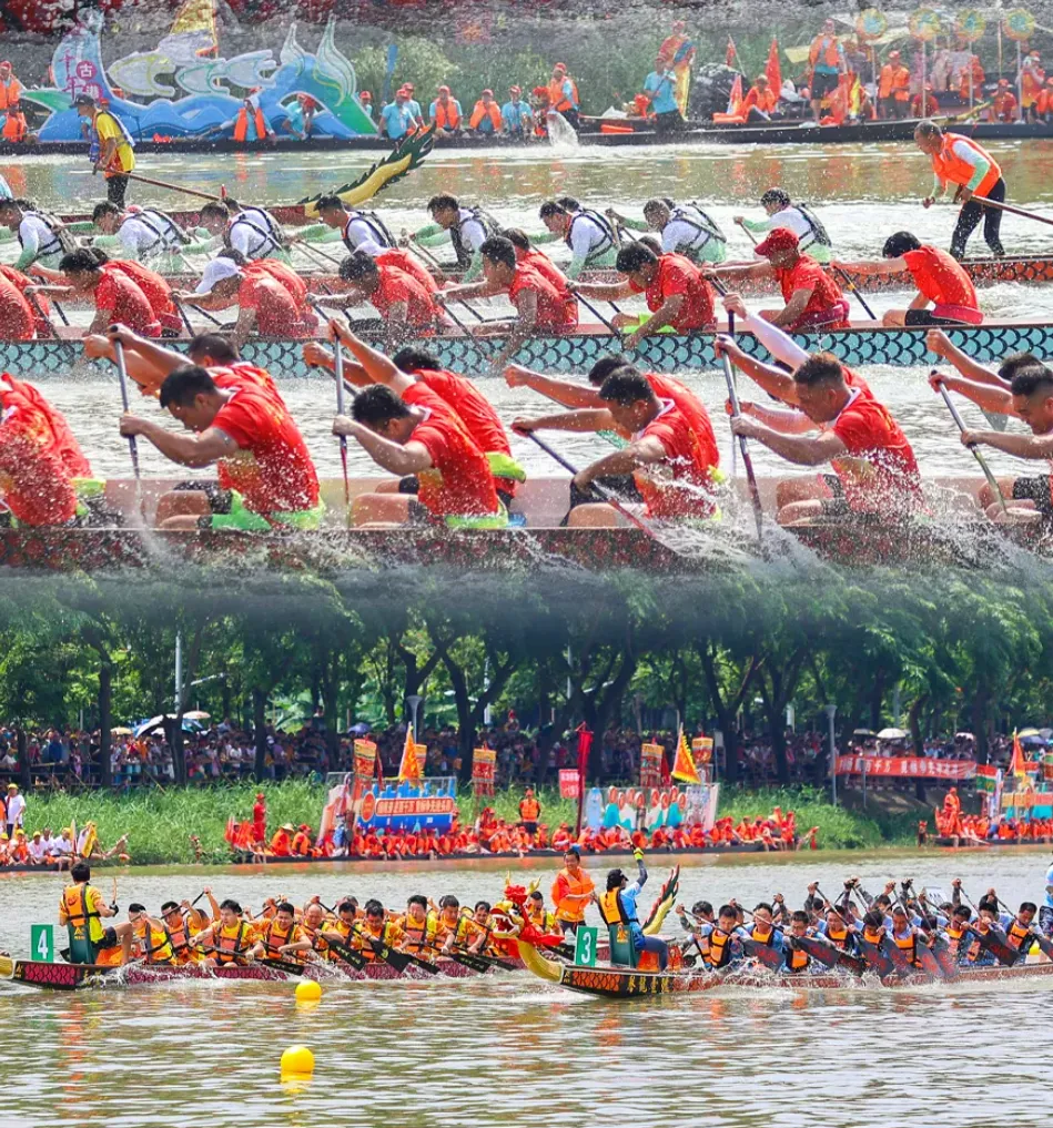 在广东，龙舟比赛比我们想象的精彩