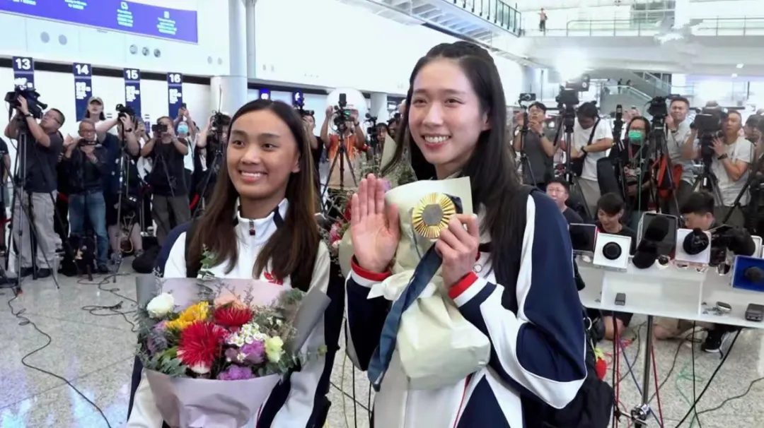 载誉而归！江旻憓：多谢大家支持 希望分享喜悦