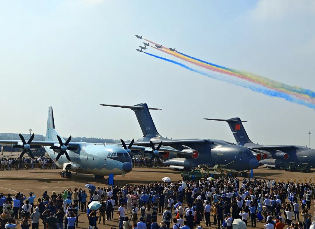 从台湾来到珠海航展现场，“感动！兴奋！”