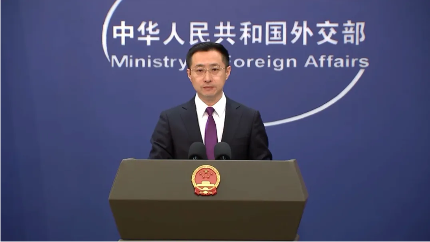 外交部：坚决反对任何形式的美台官方往来