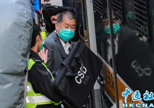 黎智英承認“打擦邊球” 挑戰國安法紅線