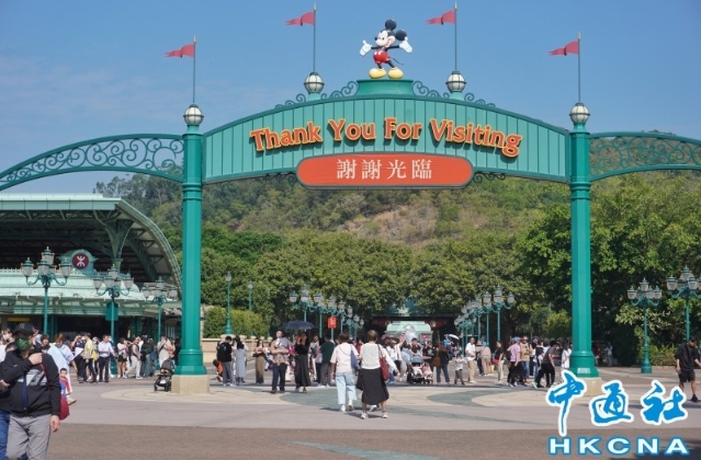 香港迪士尼失竊300萬電子設備 警拘3人