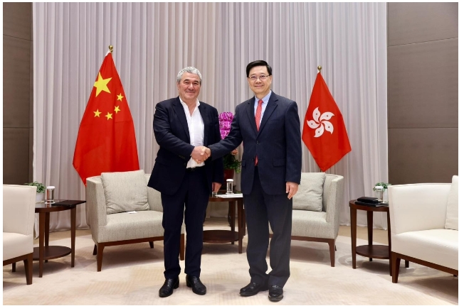 法國航空服務龍頭落戶香港　特首李家超表示歡迎