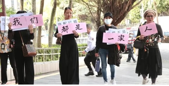 在台陸配：台灣氛圍很可怕