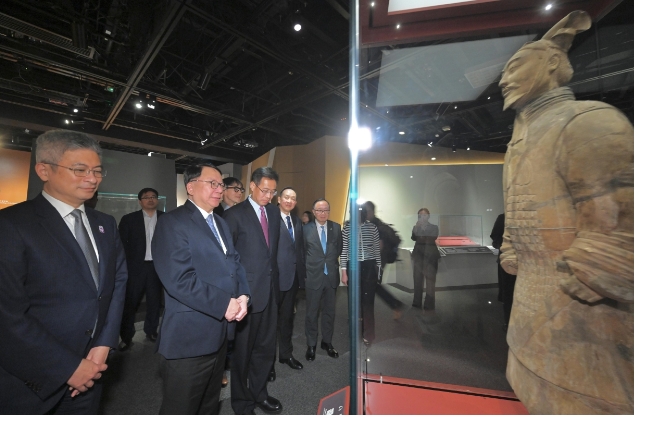 秦兵馬俑等陝西秦漢文明在香港展出