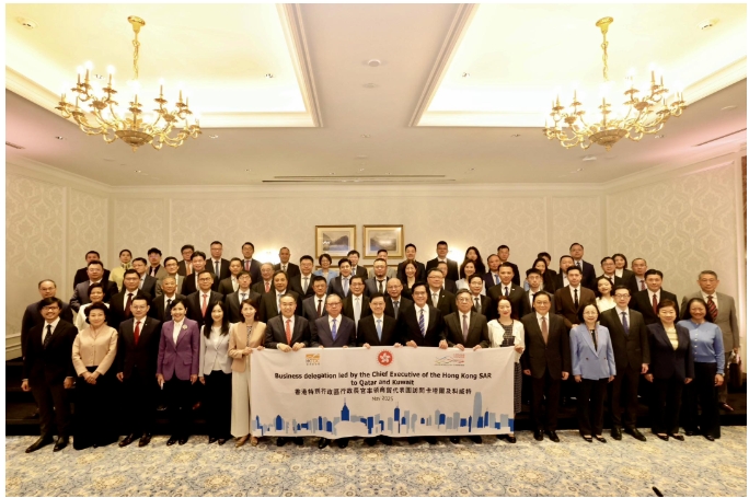 李家超率團訪卡塔爾科威特，開拓經貿新機遇