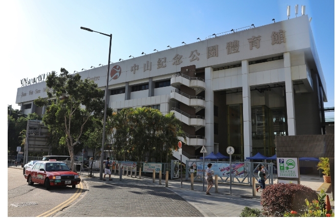 全運會香港賽區媒體中心可用維港作拍攝背景