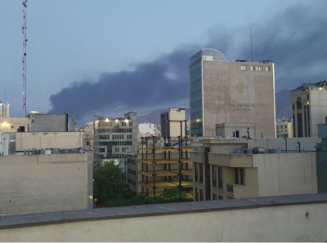 以伊持續互襲 伊朗電視台大樓受創