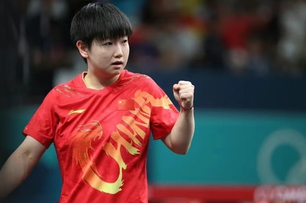 中國乒乓名將孫穎莎撰文：體育精神點燃夢想與團結