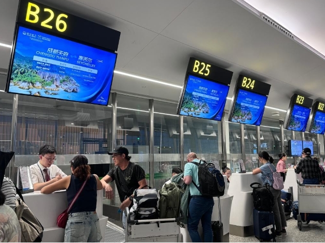 中國唯 一直航 成都開通直飛塞舌爾航線