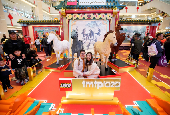 屯門市廣場打造LEGO新春駿藝樂園